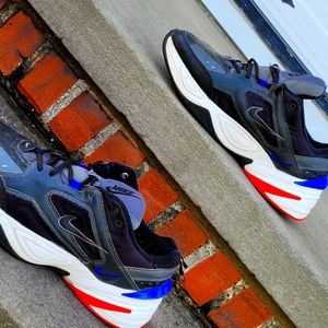 Nike M2K Tekno Dark Grey Racer av4789‑003 Blue Men Size 12 Shoes